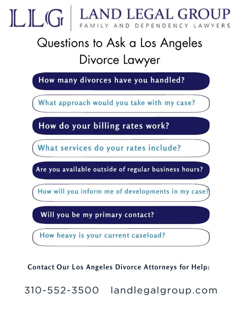 Infographic - How Do I Choose the Right Los Angeles Divorce Attorney