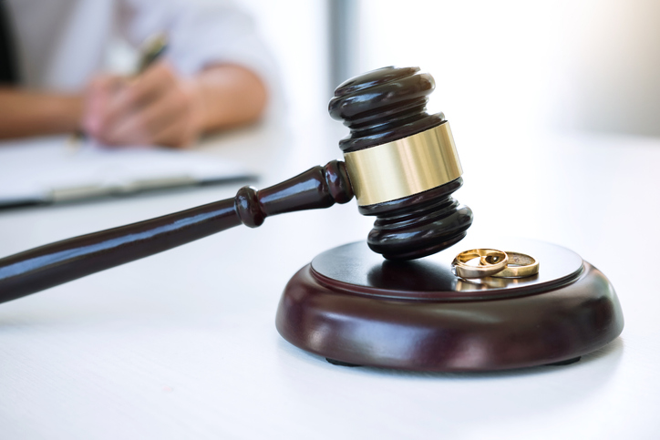Courtroom Divorce Proceedings