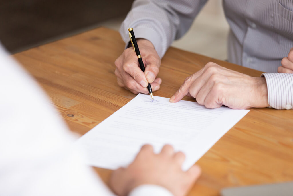 Sign a Prenuptial Agreement